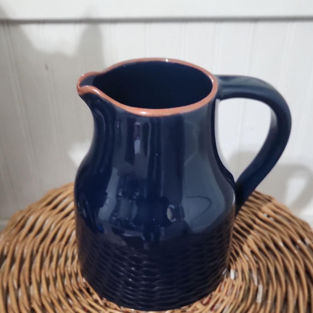 Gluckstein Blue Ceramic Pitcher